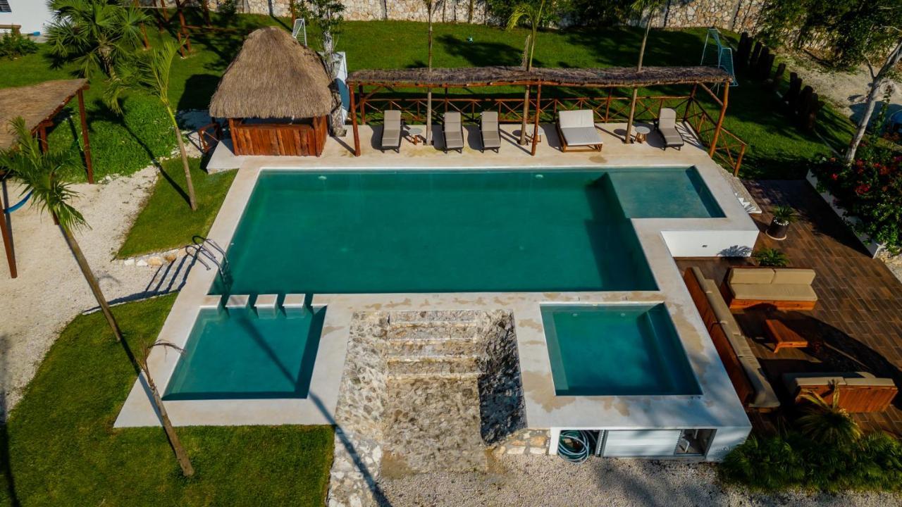 Xakluum Eco Glampings Hotell Puerto Morelos Exteriör bild