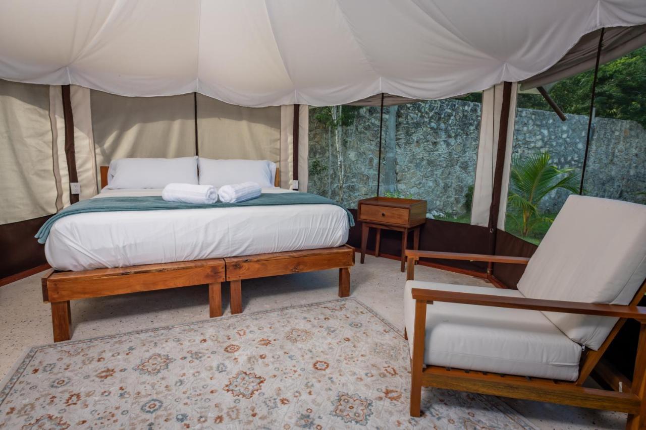 Xakluum Eco Glampings Hotell Puerto Morelos Exteriör bild