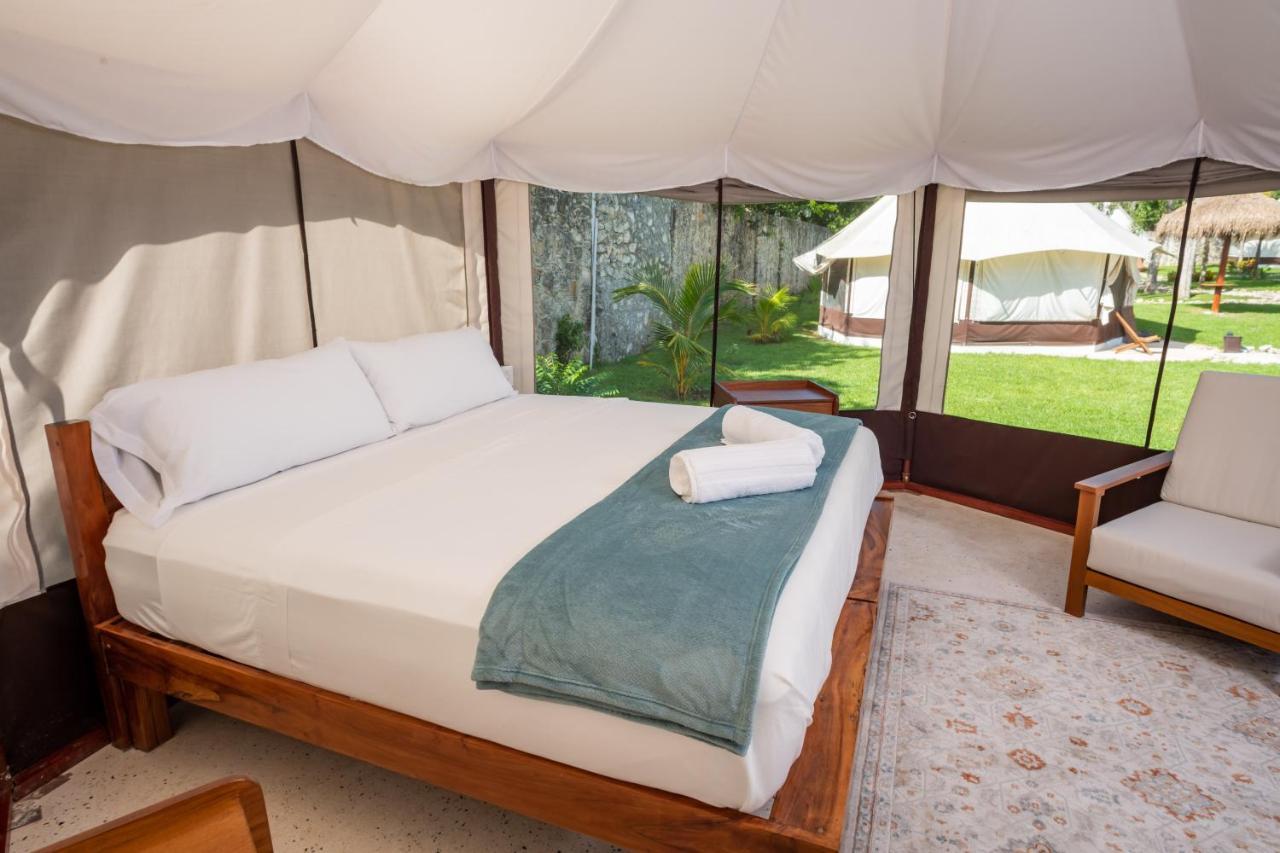 Xakluum Eco Glampings Hotell Puerto Morelos Exteriör bild