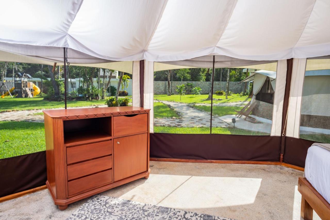 Xakluum Eco Glampings Hotell Puerto Morelos Exteriör bild