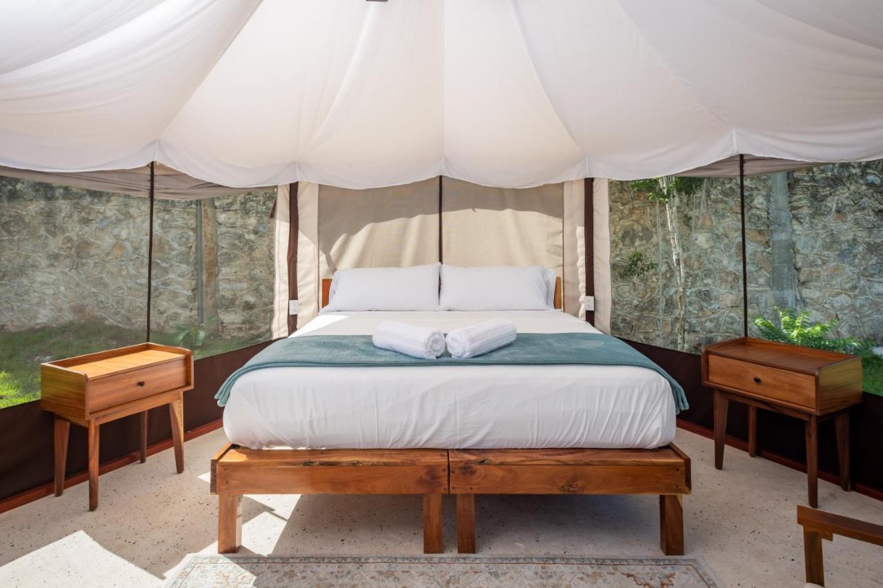 Xakluum Eco Glampings Hotell Puerto Morelos Exteriör bild