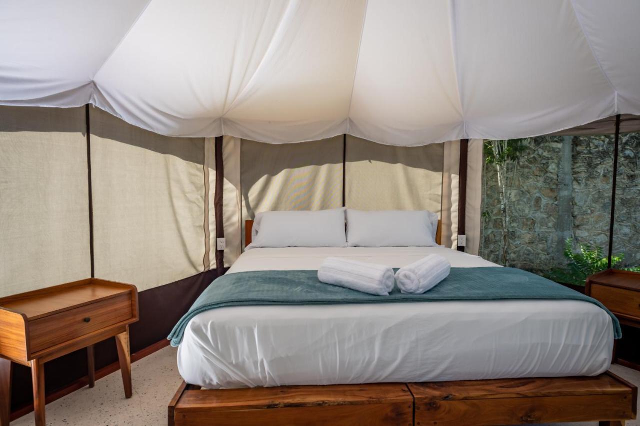 Xakluum Eco Glampings Hotell Puerto Morelos Exteriör bild