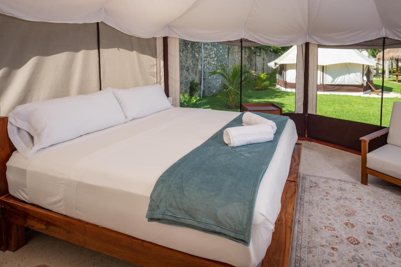 Xakluum Eco Glampings Hotell Puerto Morelos Exteriör bild