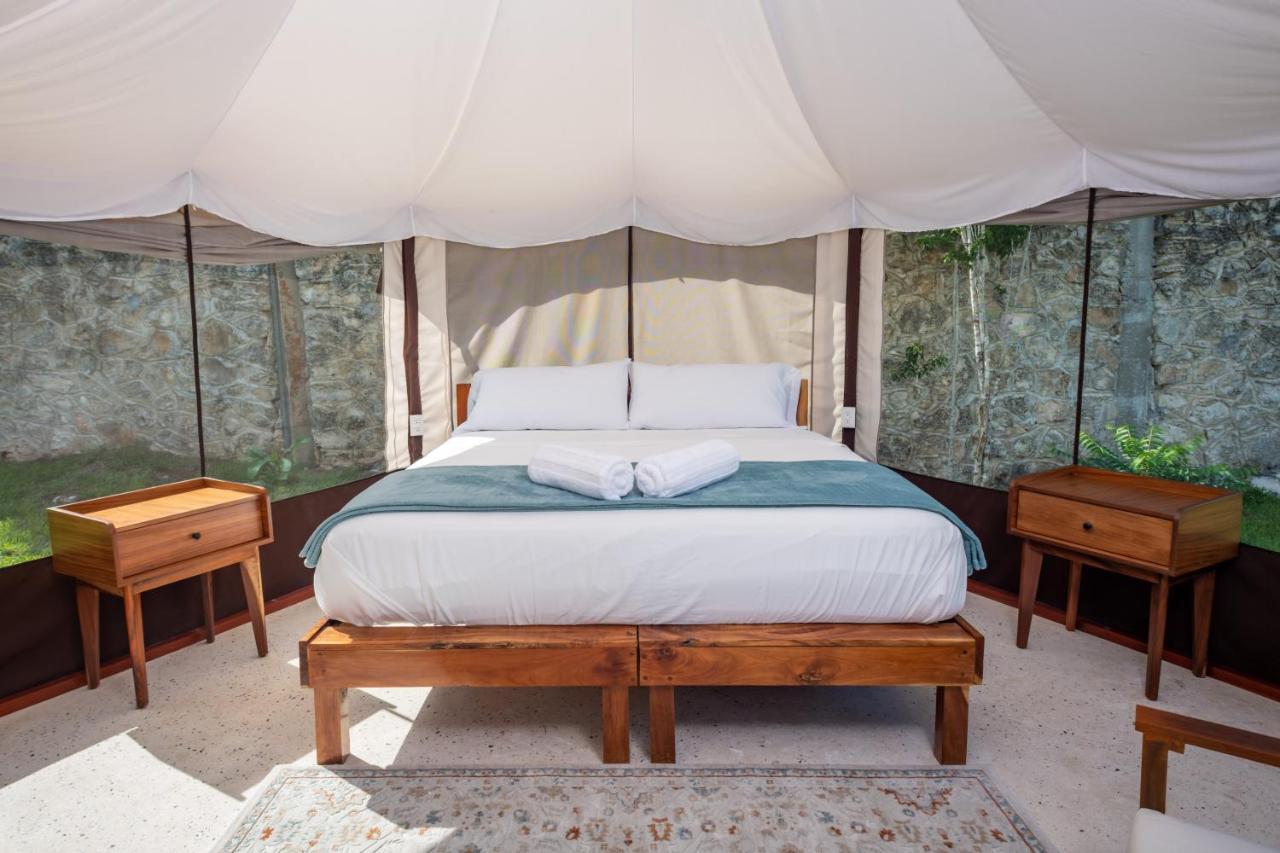 Xakluum Eco Glampings Hotell Puerto Morelos Exteriör bild