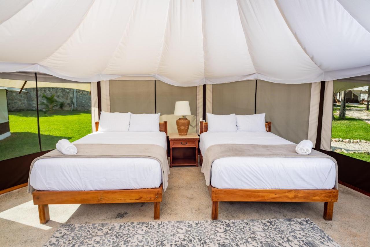 Xakluum Eco Glampings Hotell Puerto Morelos Exteriör bild