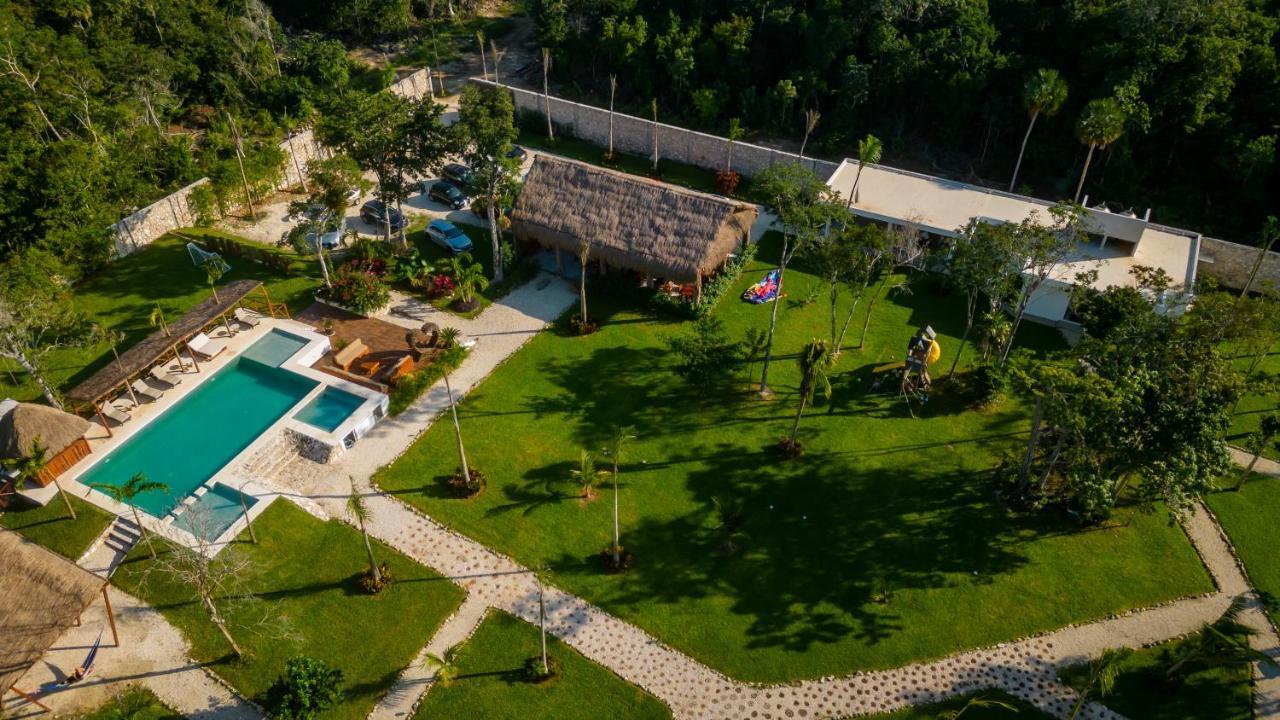 Xakluum Eco Glampings Hotell Puerto Morelos Exteriör bild