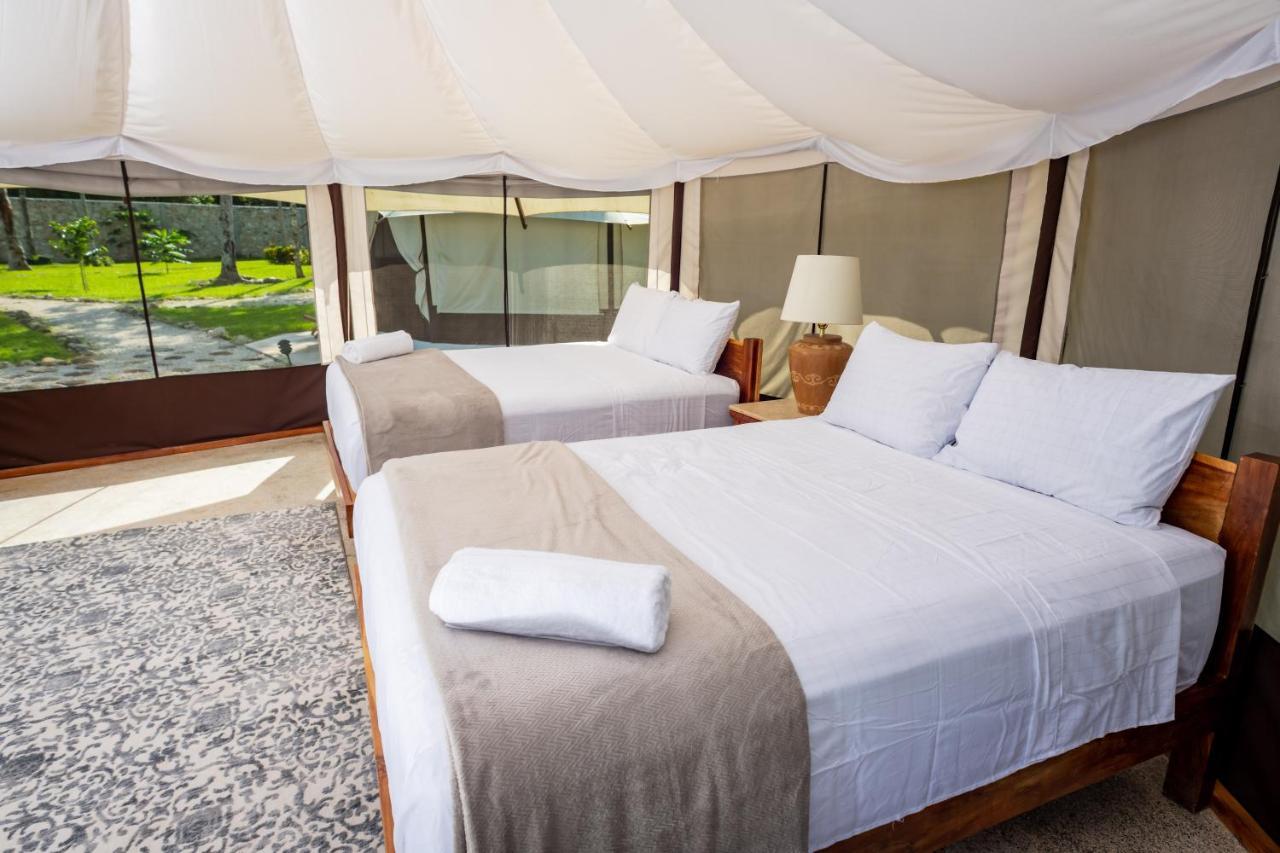 Xakluum Eco Glampings Hotell Puerto Morelos Exteriör bild