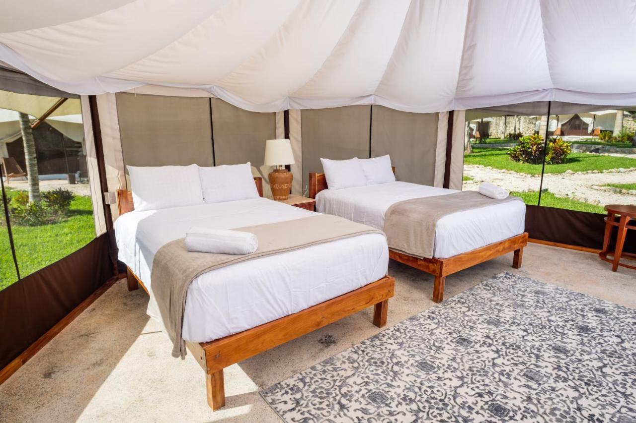 Xakluum Eco Glampings Hotell Puerto Morelos Exteriör bild