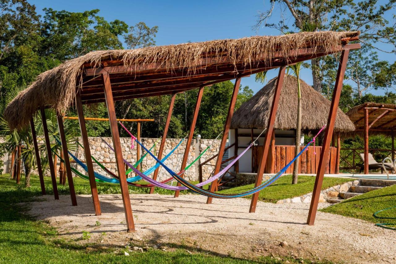 Xakluum Eco Glampings Hotell Puerto Morelos Exteriör bild