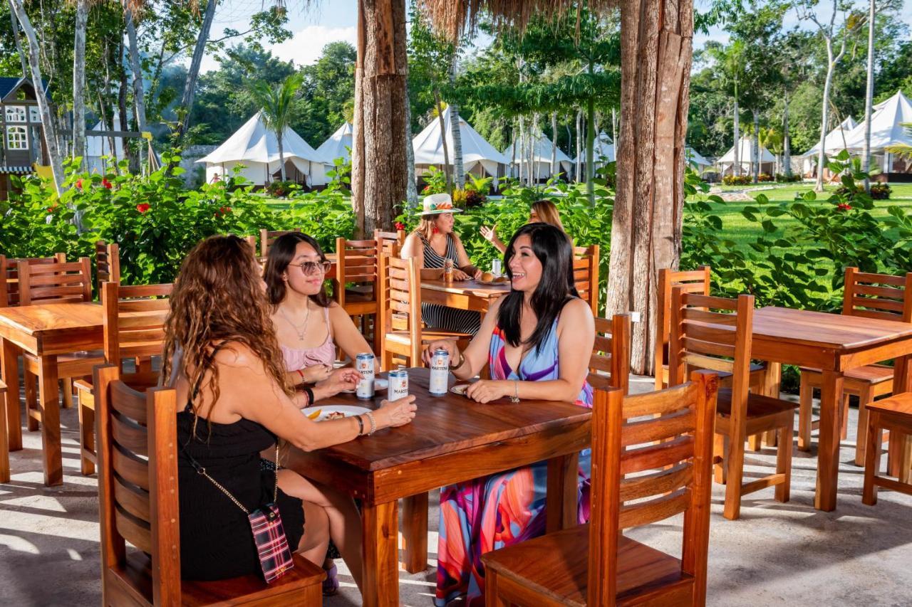Xakluum Eco Glampings Hotell Puerto Morelos Exteriör bild