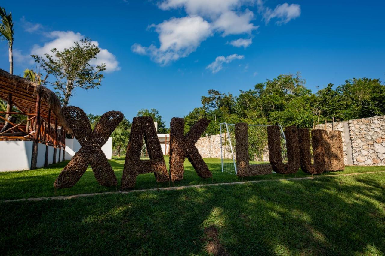 Xakluum Eco Glampings Hotell Puerto Morelos Exteriör bild