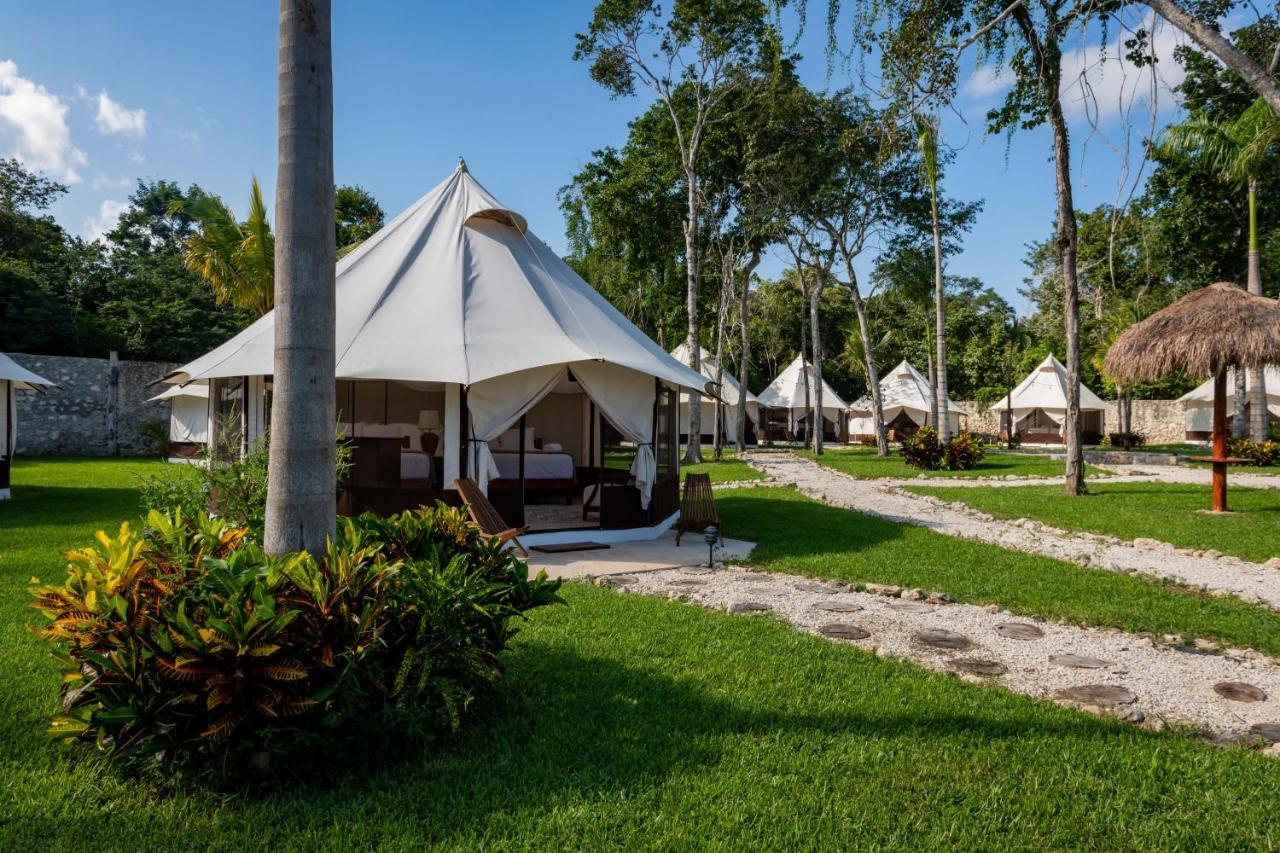 Xakluum Eco Glampings Hotell Puerto Morelos Exteriör bild